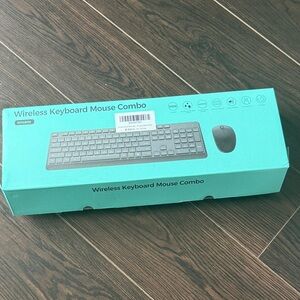 Wireless Keyboard Mouse Combo - 106 keys
